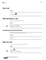 Preview for 40 page of Cisco IP DECT 6800 Series User Manual