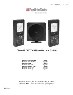 Preview for 1 page of Cisco IP DECT 6825 User Manual