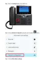 Preview for 5 page of Cisco IP Phone 7800 Series Manual