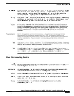 Preview for 35 page of Cisco IP/VC 3500 Safety Information Manual