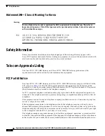 Preview for 44 page of Cisco IP/VC 3500 Safety Information Manual