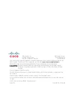 Предварительный просмотр 32 страницы Cisco ISB7105 Installation Manual