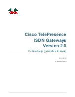 Preview for 1 page of Cisco ISDN GW 3241 Online Help Manual