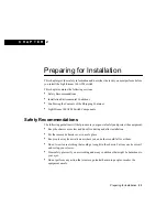 Preview for 1 page of Cisco LightStream 100 Installation Manual