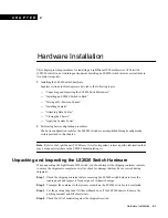 Preview for 1 page of Cisco LightStream 2020 Installation Manual