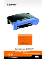 Предварительный просмотр 81 страницы Cisco LINKSYS ADSL2MUE Quick Installation Manual