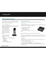 Preview for 3 page of Cisco Linksys ATA Quick Manual