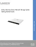 Предварительный просмотр 1 страницы Cisco Linksys Business Series Network Storage System NSS4000 Getting Started Manual