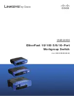 Cisco Linksys EZXS16W User Manual предпросмотр