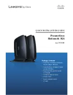 Предварительный просмотр 1 страницы Cisco linksys PLTK300 Quick Installation Manual