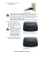 Предварительный просмотр 5 страницы Cisco linksys PLTK300 Quick Installation Manual