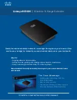 Предварительный просмотр 1 страницы Cisco Linksys RE1000 Brochure & Specs