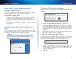 Предварительный просмотр 58 страницы Cisco Linksys RE1000 User Manual