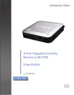 Preview for 1 page of Cisco Linksys RVS4000 User Manual