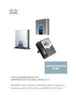 Cisco Linksys SPA400 Administration Manual preview