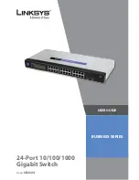 Preview for 1 page of Cisco Linksys SR2024 User Manual