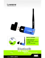 Cisco Linksys USBBT100 Quick Installation Manual предпросмотр