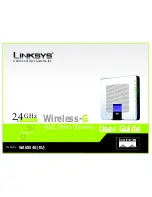 Cisco Linksys WAG354G(EU) User Manual предпросмотр