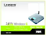 Предварительный просмотр 1 страницы Cisco Linksys WAG54GP2 User Manual