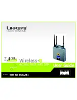 Cisco Linksys WAP54GX User Manual предпросмотр