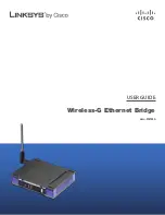 Cisco Linksys WET54G User Manual preview