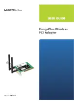 Cisco Linksys WMP110 User Manual preview