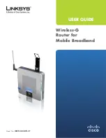 Предварительный просмотр 1 страницы Cisco Linksys WRT54G3GV2-ST User Manual