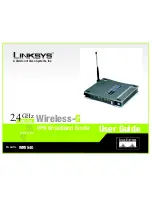 Cisco Linksys WRV54G User Manual preview