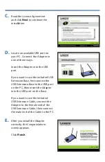 Preview for 3 page of Cisco LINKSYS WUSB300N Manual