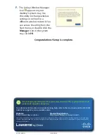 Preview for 8 page of Cisco LINKSYS WUSB54GC Quick Installation Manual