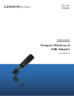 Предварительный просмотр 1 страницы Cisco LINKSYS WUSB54GC User Manual