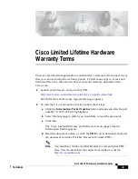 Предварительный просмотр 9 страницы Cisco LRE CPE Hardware Installation Manual