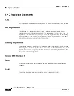 Предварительный просмотр 42 страницы Cisco LRE CPE Hardware Installation Manual