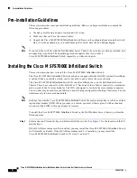 Preview for 6 page of Cisco M SFS7000E Installation Note