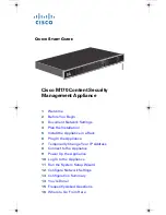 Preview for 1 page of Cisco M170 Quick Start Manual