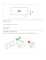 Предварительный просмотр 2 страницы Cisco MA-UMNT-MR-A3 Installation Manual