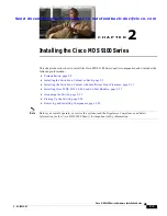 Предварительный просмотр 35 страницы Cisco MDS 9120 - Fabric Switch Installation Manual