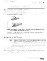 Предварительный просмотр 45 страницы Cisco MDS 9124V-K9 Hardware Installation Manual