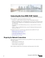 Предварительный просмотр 1 страницы Cisco MDS 9132T Connecting Manual