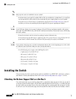 Предварительный просмотр 36 страницы Cisco MDS 9396T Hardware Installation Manual