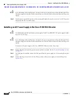 Preview for 134 page of Cisco MDS 9500 Series Hardware Installation Manual