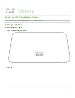 Cisco Meraki Go GR12 Installation Manual preview