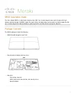 Cisco Meraki MR33 Installation Manual preview