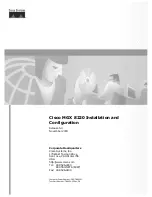 Cisco MGX 8220 Installation And Configuration Manual предпросмотр