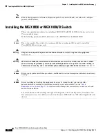 Preview for 482 page of Cisco MGX 8800 Series Hardware Installation Manual