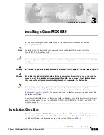 Cisco MGX 8950 Installation Manual preview