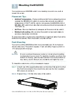 Предварительный просмотр 5 страницы Cisco MS200X-24 Quick Start Manual