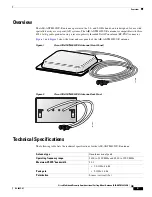 Предварительный просмотр 3 страницы Cisco Multiband Diversity Omnidirectional Ceiling-Mount Antenna AIR-ANTM4050V-R Specifications