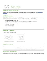 Cisco MX250 Installation Manual preview