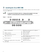 Preview for 4 page of Cisco MXE 3000 Hardware Installation Manual